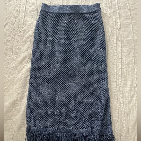 Mango Metallic Shirt/Skirt Set - Picture 6 of 8